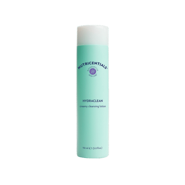 Nutricentials HydraClean Cleansing Lotion in aqua 150ml bottle