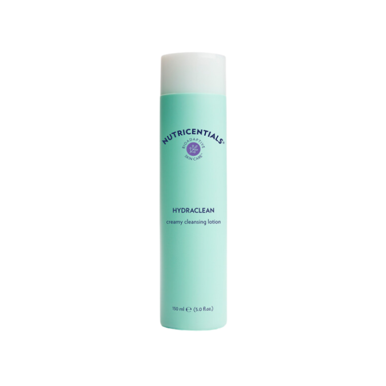 Nutricentials HydraClean Cleansing Lotion in aqua 150ml bottle