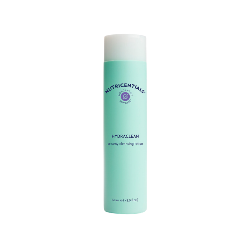 Nutricentials HydraClean Cleansing Lotion in aqua 150ml bottle