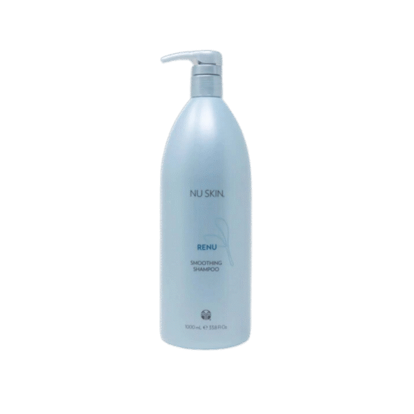 Nu Skin Renu Smoothing Shampoo 1000mL bottle with pump dispenser