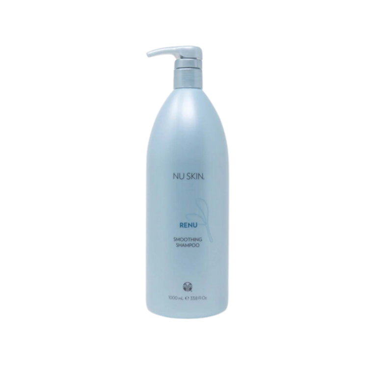 Nu Skin Renu Smoothing Shampoo 1000mL bottle with pump dispenser