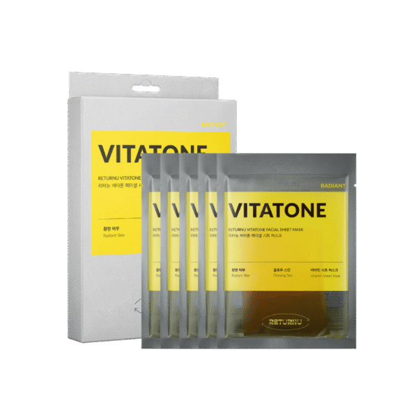 RETURNU vitatone facial sheet mask