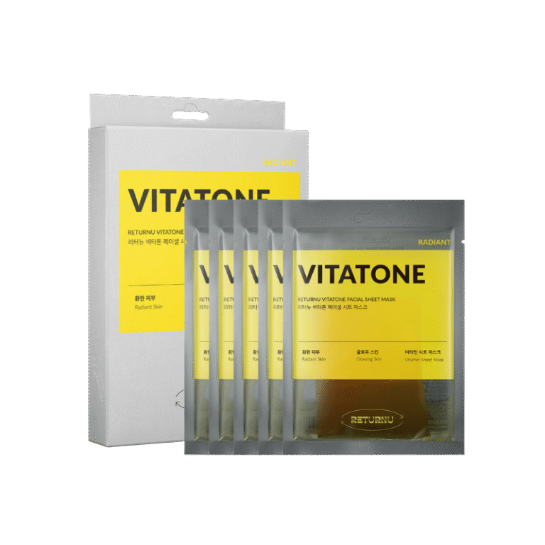 RETURNU vitatone facial sheet mask